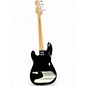 Used Squier Precision Bass Black Electric Bass Guitar