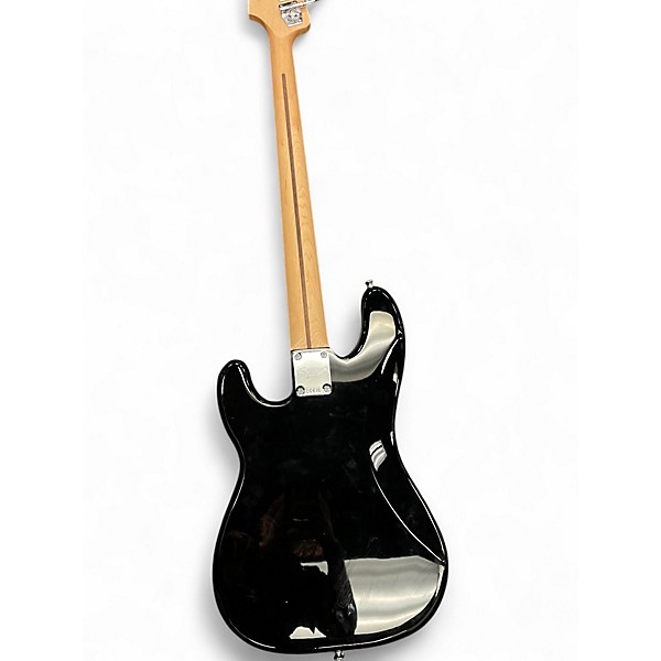 Used Squier Precision Bass Black Electric Bass Guitar