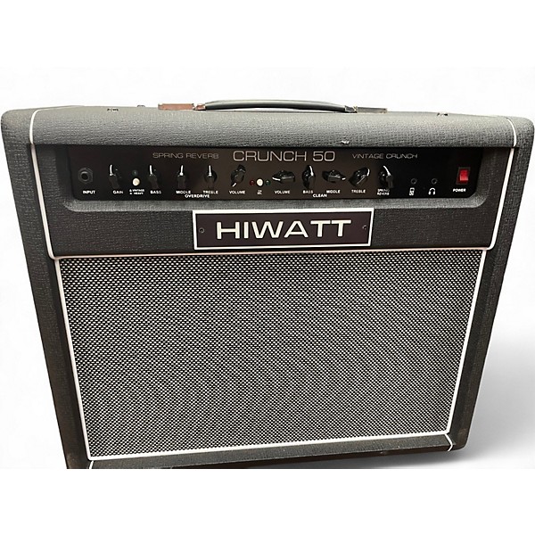 Used Hiwatt CRUNCH 50 Guitar Combo Amp