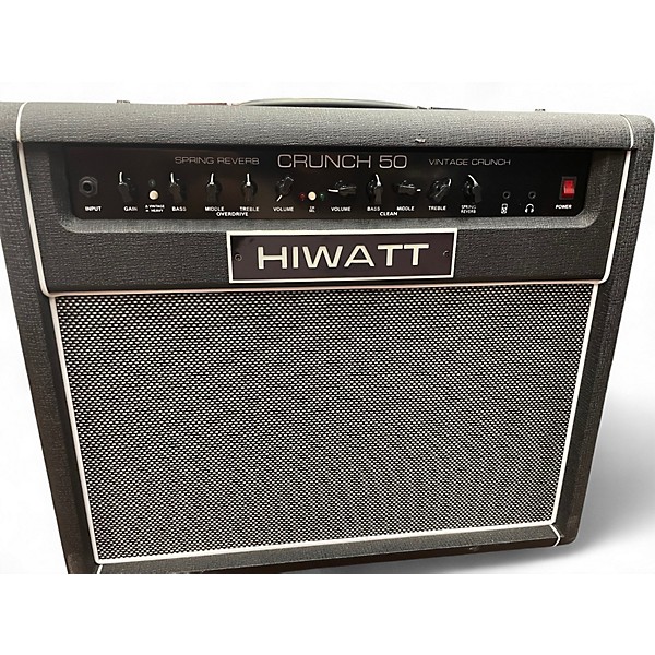 Used Hiwatt CRUNCH 50 Guitar Combo Amp