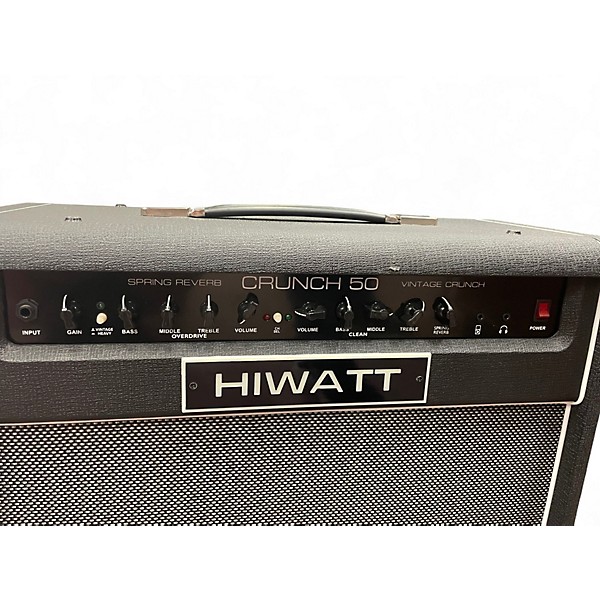 Used Hiwatt CRUNCH 50 Guitar Combo Amp