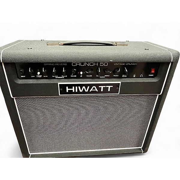 Used Hiwatt CRUNCH 50 Guitar Combo Amp