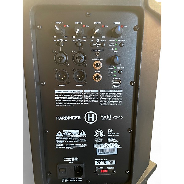 Used Harbinger V2410 Powered Speaker