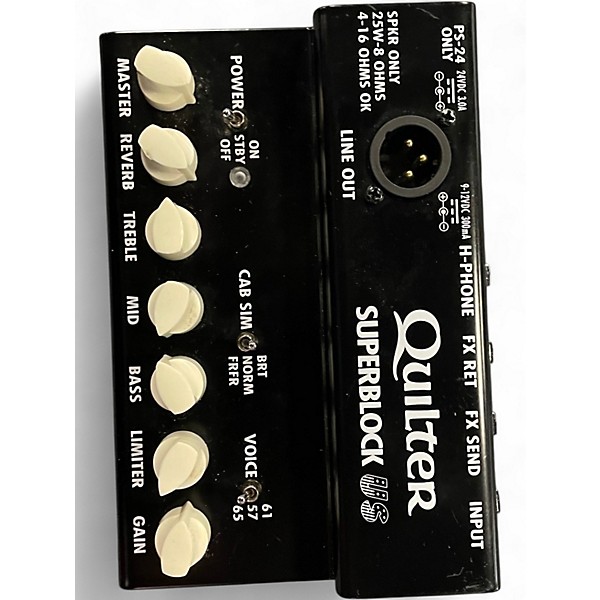 Used Quilter Labs superblock us Solid State Guitar Amp Head