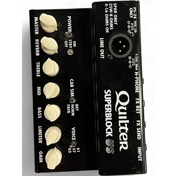 Used Quilter Labs superblock us Solid State Guitar Amp Head