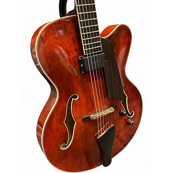 Used Eastman AR503CE Natural Hollow Body Electric Guitar