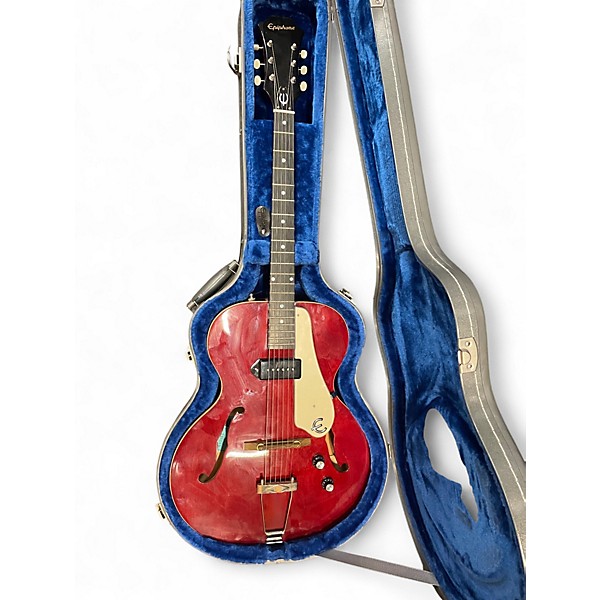 Used Epiphone LIMITED EDITION JAMES BAY "1966" CENTURY Trans Red Hollow Body Electric Guitar