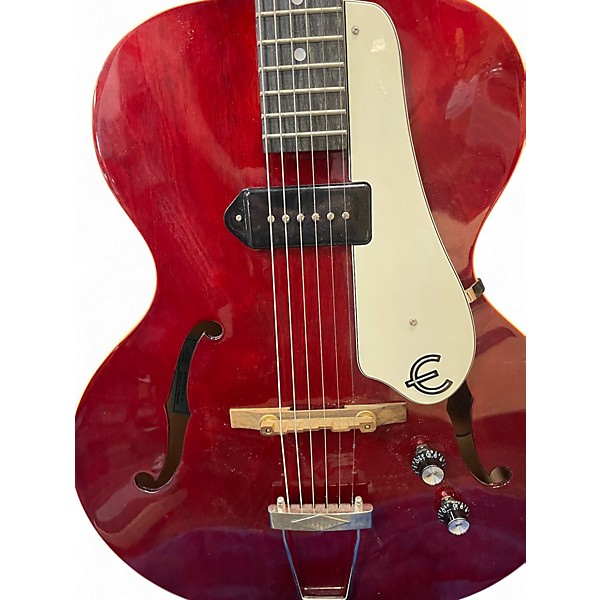Used Epiphone LIMITED EDITION JAMES BAY "1966" CENTURY Trans Red Hollow Body Electric Guitar