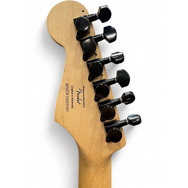 Used Squier Bullet Stratocaster BLACK Solid Body Electric Guitar