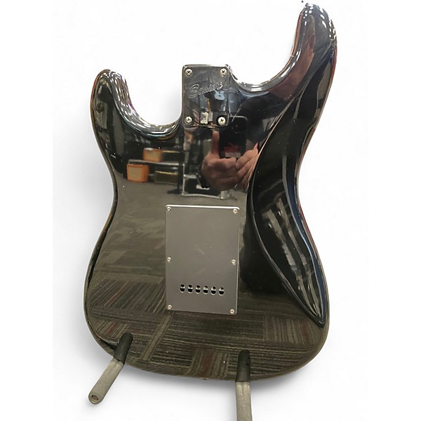 Used Squier Bullet Stratocaster BLACK Solid Body Electric Guitar