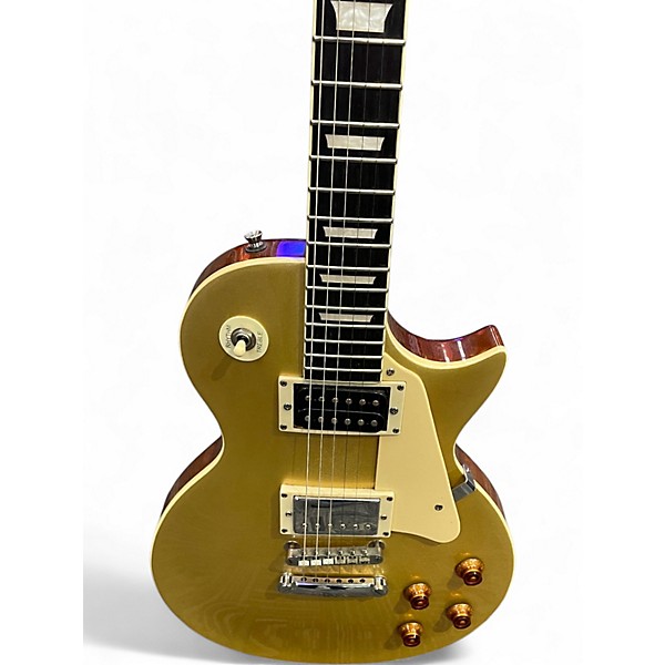 Used Washburn oscar schmidt Gold Top Solid Body Electric Guitar