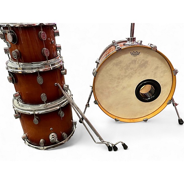 Used Pdp 4 Piece m5 maple Tobacco Burst Drum Kit