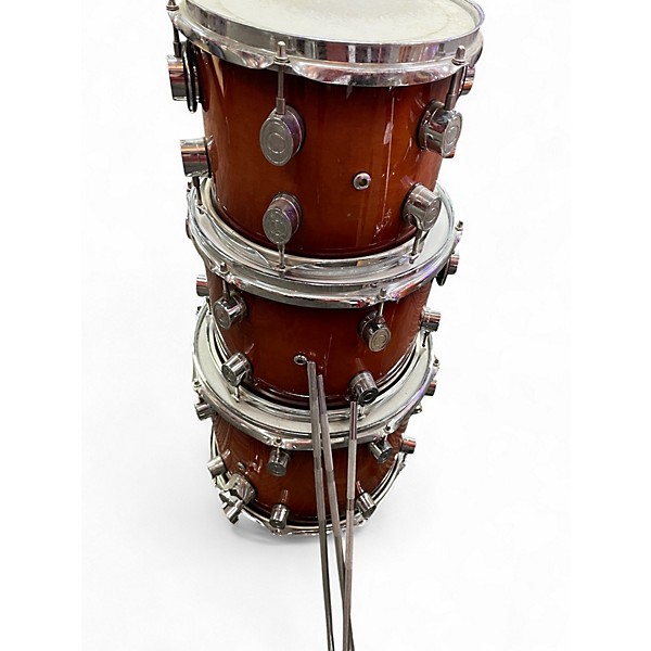 Used Pdp 4 Piece m5 maple Tobacco Burst Drum Kit