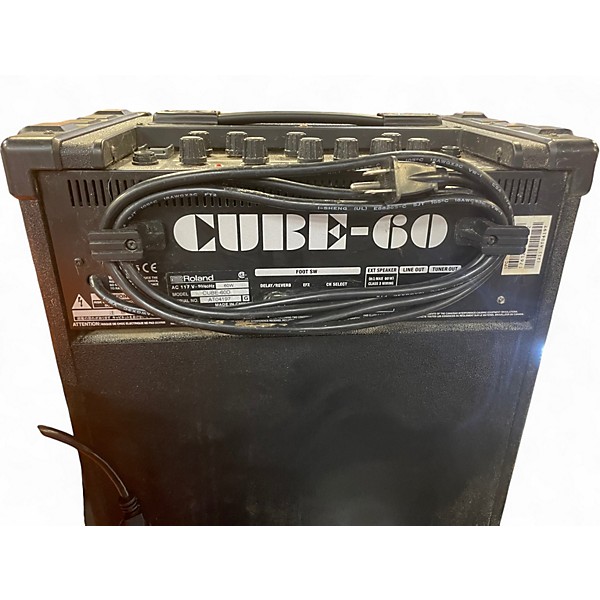 Used Roland Cube 60 60W Amp Guitar Combo Amp