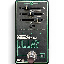 Used Walrus Audio fundamental delay Effect Pedal