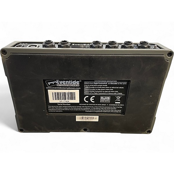 Used Eventide Space Reverb Effect Pedal