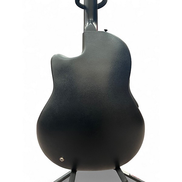 Used Ovation CC057 CELEBRITY Black Acoustic Electric Guitar