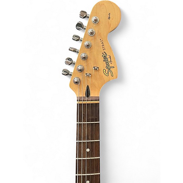 Used Squier Affinity Stratocaster 2 Tone Sunburst Solid Body Electric Guitar