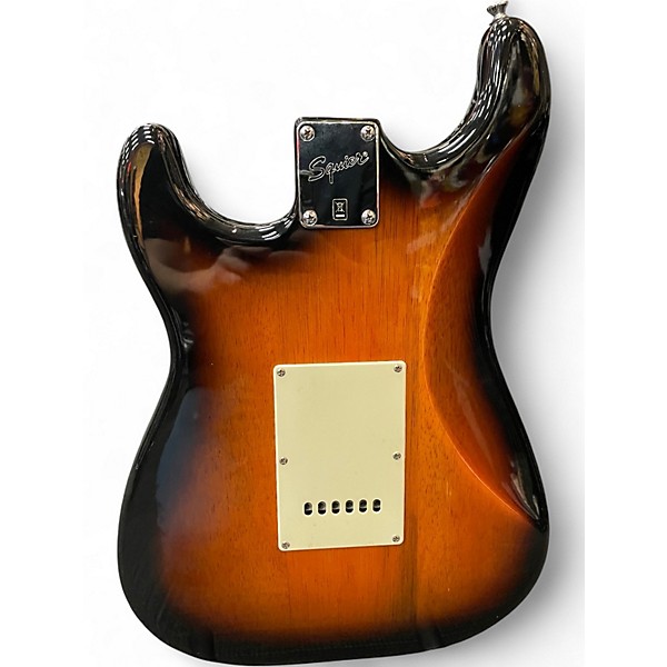 Used Squier Affinity Stratocaster 2 Tone Sunburst Solid Body Electric Guitar