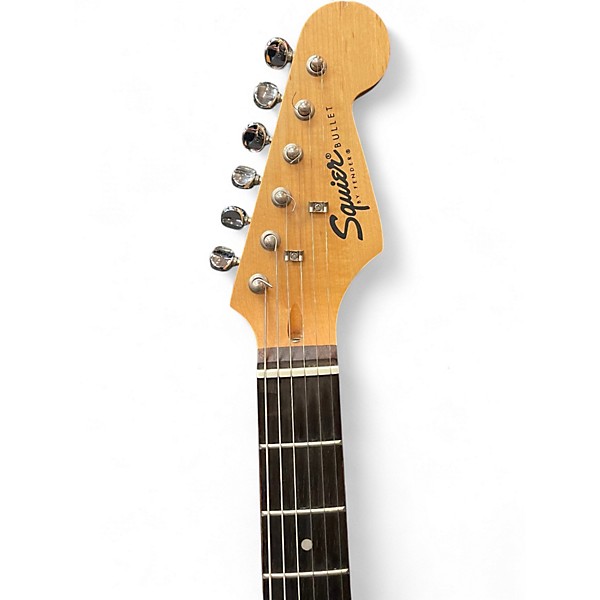 Used Squier Bullet Stratocaster Red Solid Body Electric Guitar