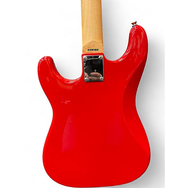 Used Squier Bullet Stratocaster Red Solid Body Electric Guitar