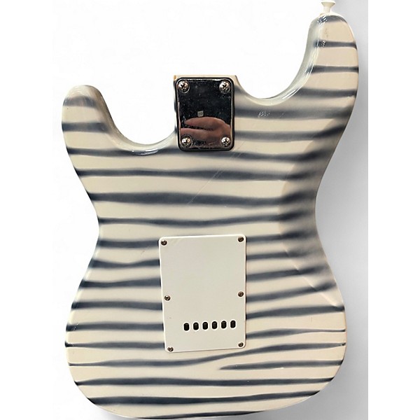 Used Mahar S STYLE  ZEBRA Solid Body Electric Guitar