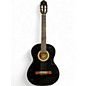 Used Lucero LC100 Black Classical Acoustic Guitar thumbnail