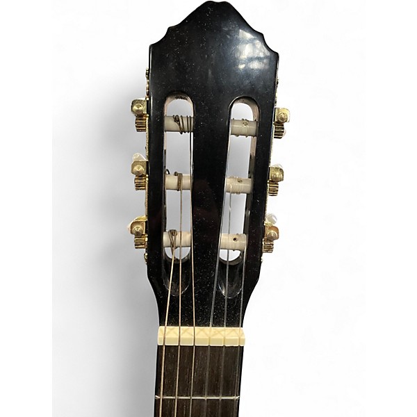 Used Lucero LC100 Black Classical Acoustic Guitar