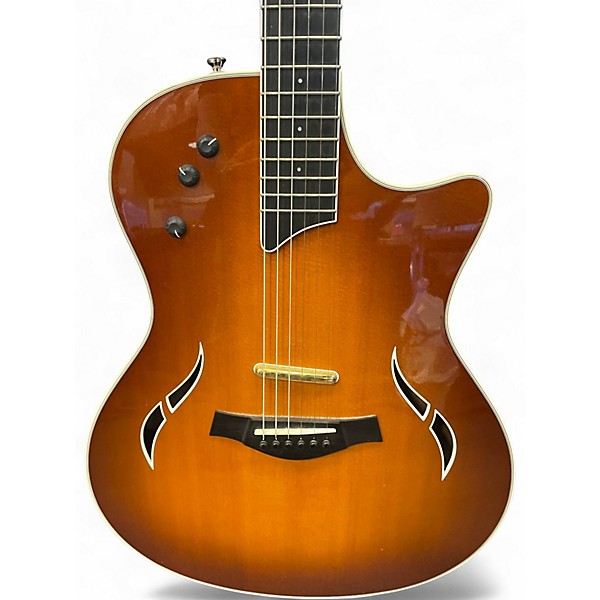 Used 2005 Taylor T5 2 Tone Sunburst Hollow Body Electric Guitar