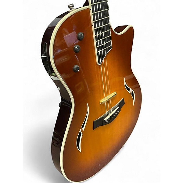 Used 2005 Taylor T5 2 Tone Sunburst Hollow Body Electric Guitar