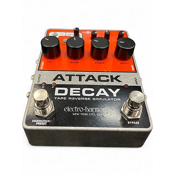 Used Electro-Harmonix Attack Decay Tape Reverse Simulator Effect Pedal