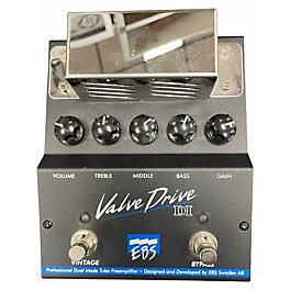 Used EBS ValveDrive Pro Dual Mode Tube Overdrive Tube Bass Preamp