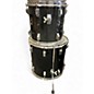 Vintage 1980s TAMA 4 Piece SWINGSTAR Black Drum Kit