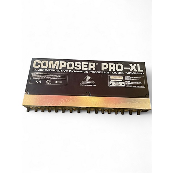 Used Behringer MDX2600 Compressor
