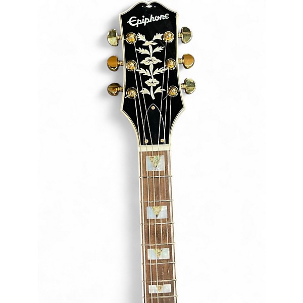 Used Epiphone 150th Anniversary Sheraton Cherry Hollow Body Electric Guitar