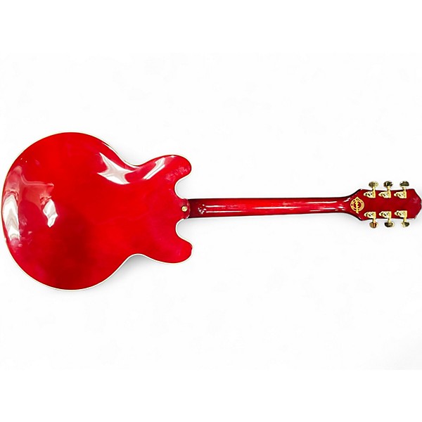 Used Epiphone 150th Anniversary Sheraton Cherry Hollow Body Electric Guitar