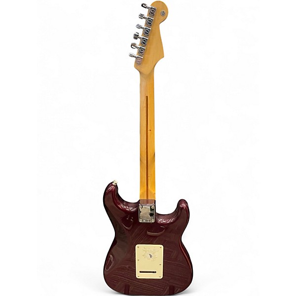 Used 2006 Fender Standard Stratocaster Midnight Wine Solid Body Electric Guitar