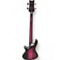 Used Schecter Guitar Research Stiletto Studio 4 String TRANSPARENT PURPLE BURST Electric Bass Guitar
