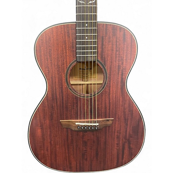 Used Orangewood Oliver Left Handed Natural Acoustic Guitar