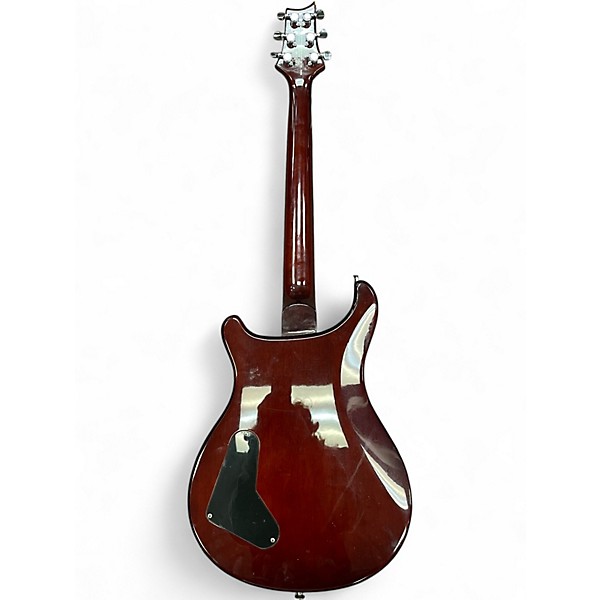 Used PRS SE Custom 22 Semi-Hollowbody Quilt Top Amber Burst Hollow Body Electric Guitar