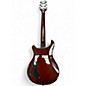 Used PRS SE Custom 22 Semi-Hollowbody Quilt Top Amber Burst Hollow Body Electric Guitar
