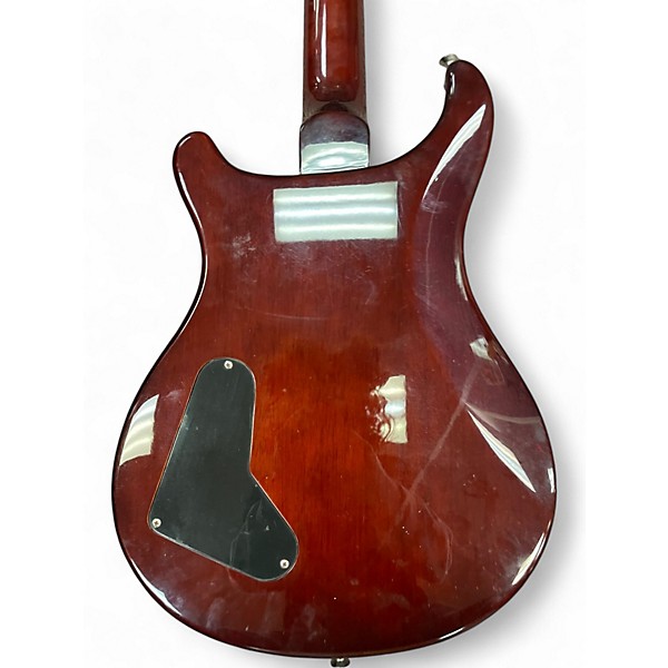 Used PRS SE Custom 22 Semi-Hollowbody Quilt Top Amber Burst Hollow Body Electric Guitar