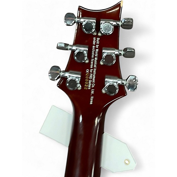 Used PRS SE Custom 22 Semi-Hollowbody Quilt Top Amber Burst Hollow Body Electric Guitar