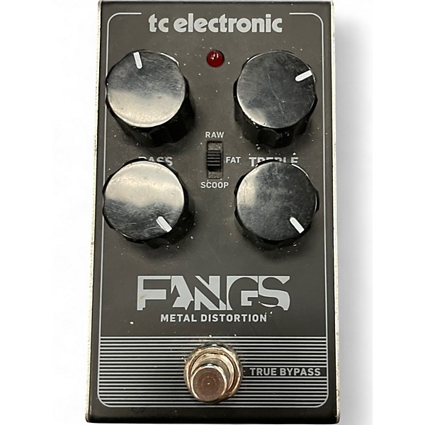 Used TC Electronic Fangs Metal Distortion Effect Pedal