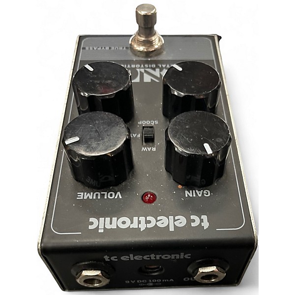 Used TC Electronic Fangs Metal Distortion Effect Pedal