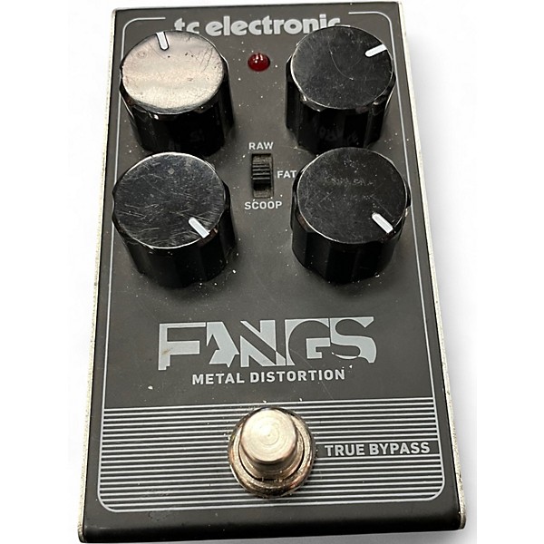 Used TC Electronic Fangs Metal Distortion Effect Pedal
