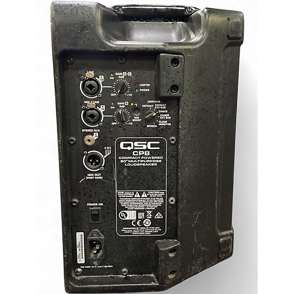 Used QSC CP8 Powered Speaker