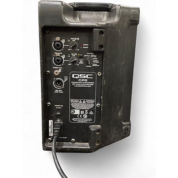 Used QSC CP8 Powered Speaker