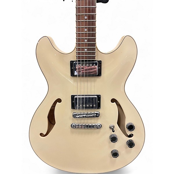 Used Ibanez AS73 Artcore Olympic White Hollow Body Electric Guitar