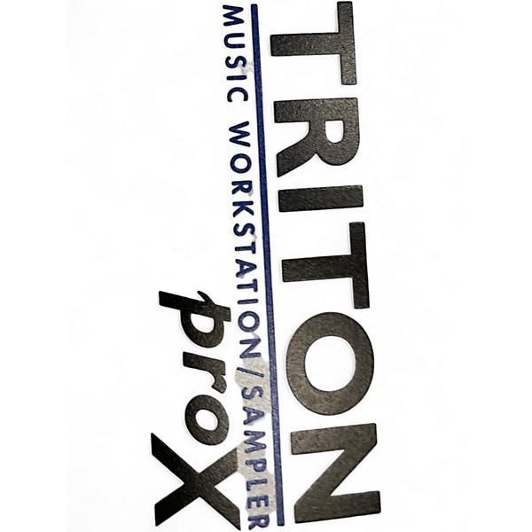 Used KORG Triton Pro X 88 Key Keyboard Workstation